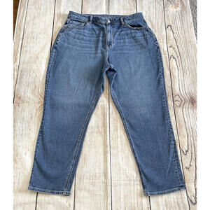 AMERICAN EAGLE  Size 18 Long MOM Stretch Denim High Rise Jeans